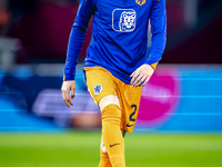 Netherlands defender Jan-Paul van Hecke participates in the match between the Netherlands and Hungary at the Johan Cruijff ArenA for the UEF...