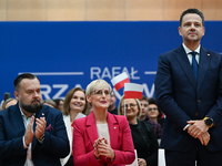 KRAKOW, POLAND - NOVEMBER 16:
Mayor of Warsaw Rafal Trzaskowski during a meeting with voters at Nowa Huta's Hala Com-Com Zone, on November 1...