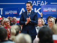 KRAKOW, POLAND - NOVEMBER 16:
Mayor of Warsaw Rafal Trzaskowski during a meeting with voters at Nowa Huta's Hala Com-Com Zone, on November 1...