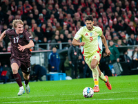 Ayoze Perez of Spain participates in the Nations League Round 5 match between Denmark and Spain at Parken Stadium in Copenhagen, Denmark, on...