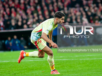 Ayoze Perez of Spain celebrates after scoring a goal to make it 2-0 during the UEFA Nations League 2024/25 League A Group A4 match between D...