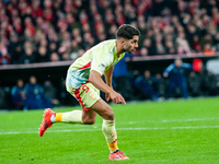 Ayoze Perez of Spain celebrates after scoring a goal to make it 2-0 during the UEFA Nations League 2024/25 League A Group A4 match between D...