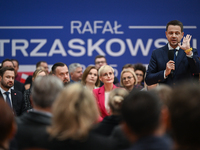 KRAKOW, POLAND - NOVEMBER 16:
Mayor of Warsaw Rafal Trzaskowski during a meeting with voters at Nowa Huta's Hala Com-Com Zone, on November 1...