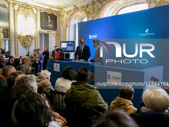 The largest dinosaur skeleton ever auctioned in France, measuring 22 meters long, sells on November 16, 2024, in the Paris region, for more...