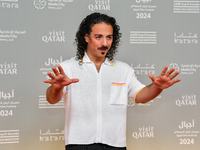 American singer Anees Mokhiber attends the 'Sudan, Remember Us' red carpet during the screening on the opening night of the Ajyal Film Festi...