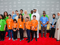 Fatma Al Remaihi, CEO of the Doha Film Institute, and Lolwah Rashid Mohammed Al-Khater, Minister of Education and Higher Education Qatar, at...