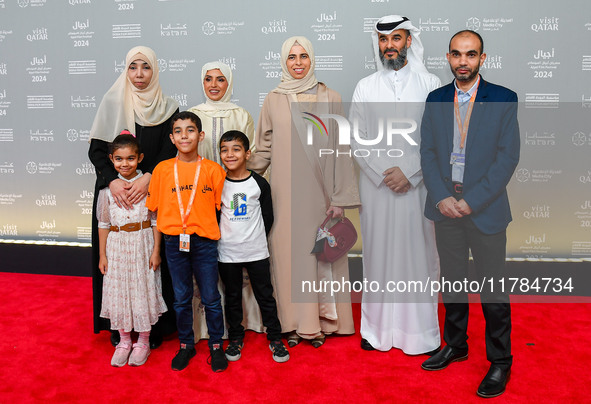 Fatma Al Remaihi, CEO of the Doha Film Institute, and Lolwah Rashid Mohammed Al-Khater, Minister of Education and Higher Education Qatar, at...