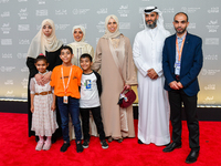 Fatma Al Remaihi, CEO of the Doha Film Institute, and Lolwah Rashid Mohammed Al-Khater, Minister of Education and Higher Education Qatar, at...