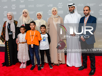 Fatma Al Remaihi, CEO of the Doha Film Institute, and Lolwah Rashid Mohammed Al-Khater, Minister of Education and Higher Education Qatar, at...