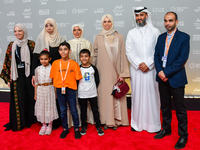 Fatma Al Remaihi, CEO of the Doha Film Institute, and Lolwah Rashid Mohammed Al-Khater, Minister of Education and Higher Education Qatar, at...