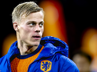 Netherlands defender Jan-Paul van Hecke participates in the match between the Netherlands and Hungary at the Johan Cruijff ArenA for the UEF...