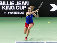 Linda Noskova  during Billie Jean King Cup Finals match Poland vs Czechia in Malaga Spain on 16 November 2024. (