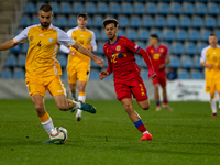 Adrian Da Cunha of Andorra is in action during the UEFA Nations League 2024 - League phase - Matchday 4 match between Andorra and Moldova at...