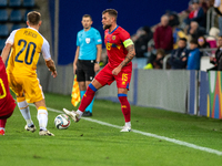 Moises San Nicolas of Andorra is in action during the UEFA Nations League 2024 - League phase - Matchday 4 match between Andorra and Moldova...