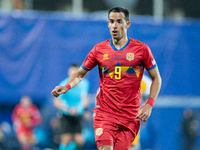 Aaron of Andorra plays during the UEFA Nations League 2024 - League phase - Matchday 4 match between Andorra and Moldova at Estadi Nacional...