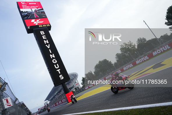 Jorge Martin (89) of Spain and Prima Pramac Racing Ducati during the race of the Motul Solidarity Grand Prix of Barcelona at Circuit de Barc...