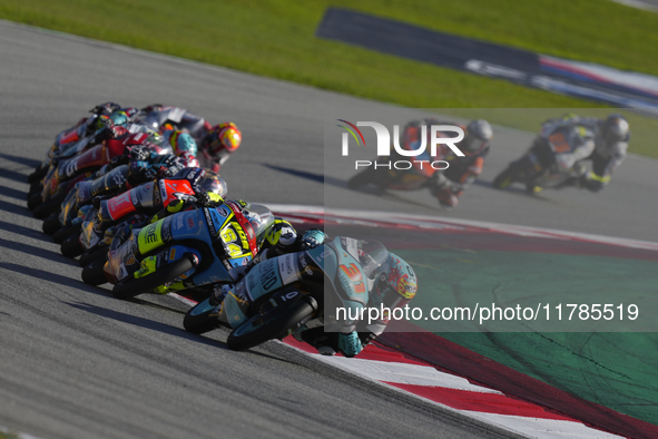 Adrian Fernandez (31) of Spain and Leopard Racing Honda during the race of the Motul Solidarity Grand Prix of Barcelona at Circuit de Barcel...