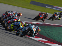 Adrian Fernandez (31) of Spain and Leopard Racing Honda during the race of the Motul Solidarity Grand Prix of Barcelona at Circuit de Barcel...