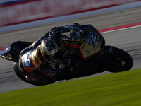 Ai Ogura (79) of Japan and Mt Helmets - Msi Boscoscuro during the race of the Motul Solidarity Grand Prix of Barcelona at Circuit de Barcelo...