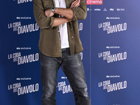 Luca Argentero attends the photocall for ''La Coda del Diavolo'' at Cinema Barberini in Rome, Italy, on November 11, 2024 (