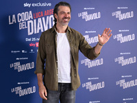 Luca Argentero attends the photocall for ''La Coda del Diavolo'' at Cinema Barberini in Rome, Italy, on November 11, 2024 (