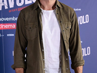 Luca Argentero attends the photocall for ''La Coda del Diavolo'' at Cinema Barberini in Rome, Italy, on November 11, 2024 (