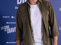 Luca Argentero attends the photocall for ''La Coda del Diavolo'' at Cinema Barberini in Rome, Italy, on November 11, 2024 (