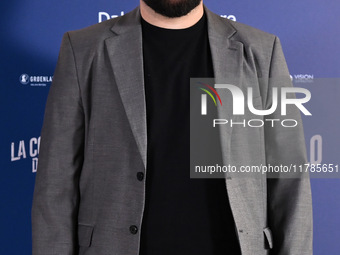 Domenico De Feudis attends the photocall for ''La Coda del Diavolo'' at Cinema Barberini in Rome, Italy, on November 11, 2024 (