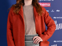 Cristiana dell'Anna attends the photocall for ''La Coda del Diavolo'' at Cinema Barberini in Rome, Italy, on November 11, 2024 (