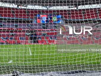 A general view inside the stadium during the UEFA Nations League 2024/5, League B, Group B2 match between England and the Republic of Irelan...