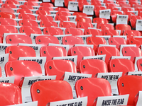 A general view inside the stadium during the UEFA Nations League 2024/5, League B, Group B2 match between England and the Republic of Irelan...