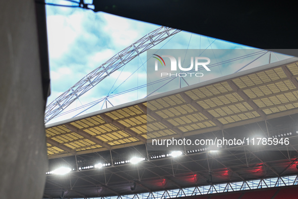 A general view inside the stadium during the UEFA Nations League 2024/5, League B, Group B2 match between England and the Republic of Irelan...