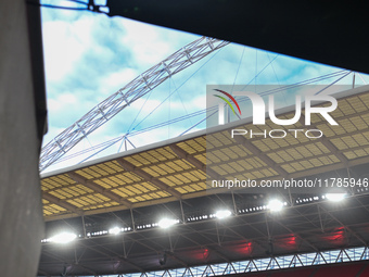 A general view inside the stadium during the UEFA Nations League 2024/5, League B, Group B2 match between England and the Republic of Irelan...