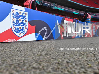 A general view inside the stadium during the UEFA Nations League 2024/5, League B, Group B2 match between England and the Republic of Irelan...