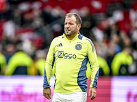 AFC Ajax Amsterdam legend Rafael van der Vaart plays during the match between Ajax Legends and Real Madrid Legends at the Johan Cruijff Aren...