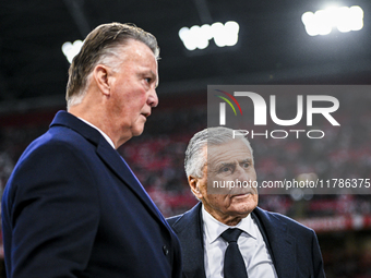 AFC Ajax Amsterdam legend assistant trainer Sjaak Swart participates during the match between Ajax Legends and Real Madrid Legends at the Jo...