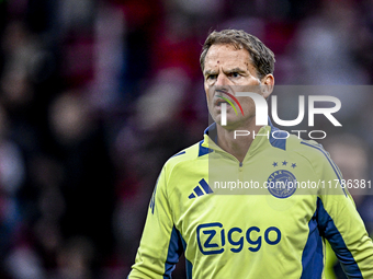 AFC Ajax Amsterdam legend Ronald de Boer participates in the match between Ajax Legends and Real Madrid Legends at the Johan Cruijff ArenA f...