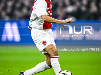 AFC Ajax Amsterdam legend Jari Litmanen participates in the match between Ajax Legends and Real Madrid Legends at the Johan Cruijff ArenA fo...