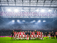 AFC Ajax Amsterdam legend goalkeeper Edwin van der Sar, AFC Ajax Amsterdam legend player Sonny Silooy, AFC Ajax Amsterdam legend player Fran...