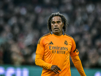 Real Madrid CF legend player Christian Karembeu participates in the match between Ajax Legends and Real Madrid Legends at the Johan Cruijff...