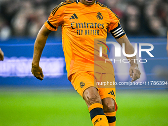 Real Madrid CF legend player Luis Milla participates in the match between Ajax Legends and Real Madrid Legends at the Johan Cruijff ArenA fo...