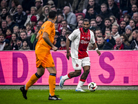 AFC Ajax Amsterdam legend Ryan Babel plays during the match between Ajax Legends and Real Madrid Legends at the Johan Cruijff ArenA for the...