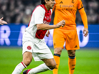 AFC Ajax Amsterdam legend Jari Litmanen participates in the match between Ajax Legends and Real Madrid Legends at the Johan Cruijff ArenA fo...