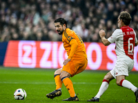 Real Madrid CF legend player Antonio Nunez participates in the match between Ajax Legends and Real Madrid Legends at the Johan Cruijff ArenA...