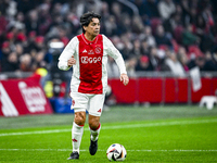 AFC Ajax Amsterdam legend Sonny Silooy participates in the match between Ajax Legends and Real Madrid Legends at the Johan Cruijff ArenA for...