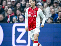 AFC Ajax Amsterdam legend Gerald Vanenburg participates in the match between Ajax Legends and Real Madrid Legends at the Johan Cruijff ArenA...