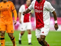 AFC Ajax Amsterdam legend Ryan Babel plays during the match between Ajax Legends and Real Madrid Legends at the Johan Cruijff ArenA for the...