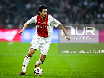 AFC Ajax Amsterdam legend Jari Litmanen participates in the match between Ajax Legends and Real Madrid Legends at the Johan Cruijff ArenA fo...