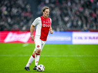 AFC Ajax Amsterdam legend Ronald de Boer participates in the match between Ajax Legends and Real Madrid Legends at the Johan Cruijff ArenA f...