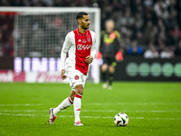 AFC Ajax Amsterdam legend Ricardo van Rhijn plays during the match between Ajax Legends and Real Madrid Legends at the Johan Cruijff ArenA f...